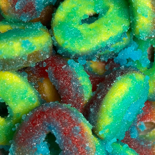 Blue Raspberry Peach Rings